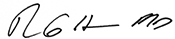 Richard Harris signature
