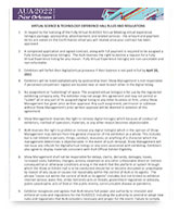 AUA2022 Virtual Exhibitor Rules & Regulations