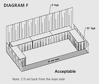 Booth Diagram F