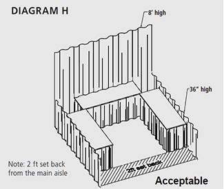 Booth Diagram H