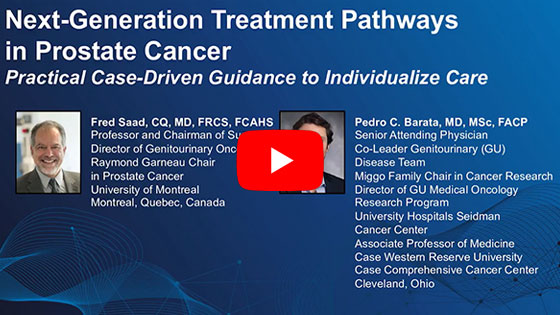 Satellite Symposium - Next-Generation Treatment Pathways in Prostate Cancer: Practical Case-Driven Guidance to Individualize Care in Localized, mHSPC, and mCRPC Disease