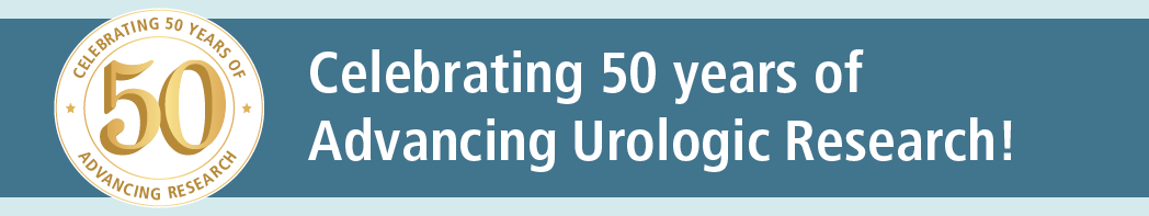 Banner celebrating the 50th anniversary of research